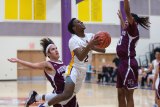 Lemoore's Demel Turner attempts to score in recent game against Pioneers. Lemoore hosts Hanford on Tuesday, Jan. 25.